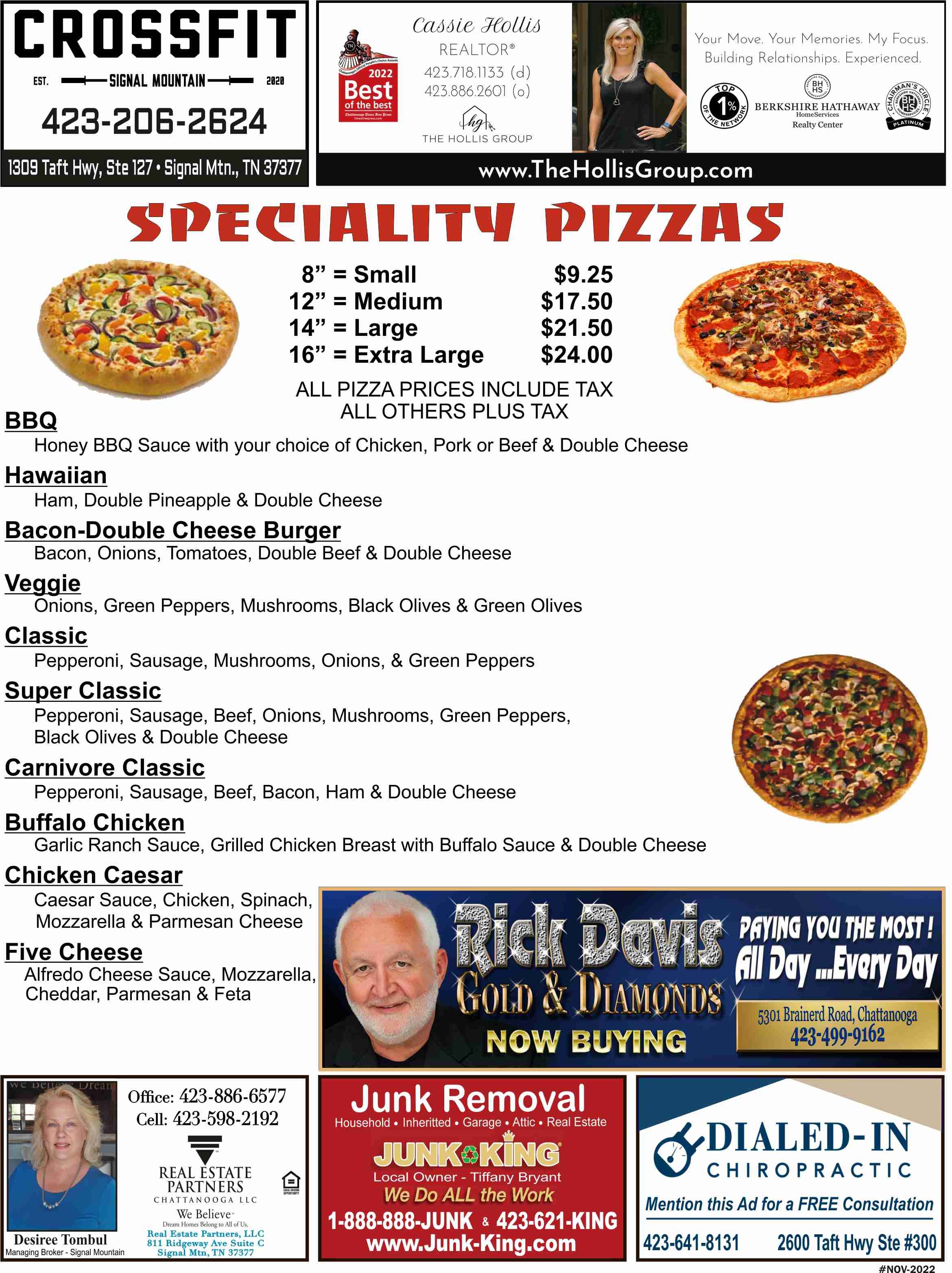 Pizza Place Signal Mountain, TN