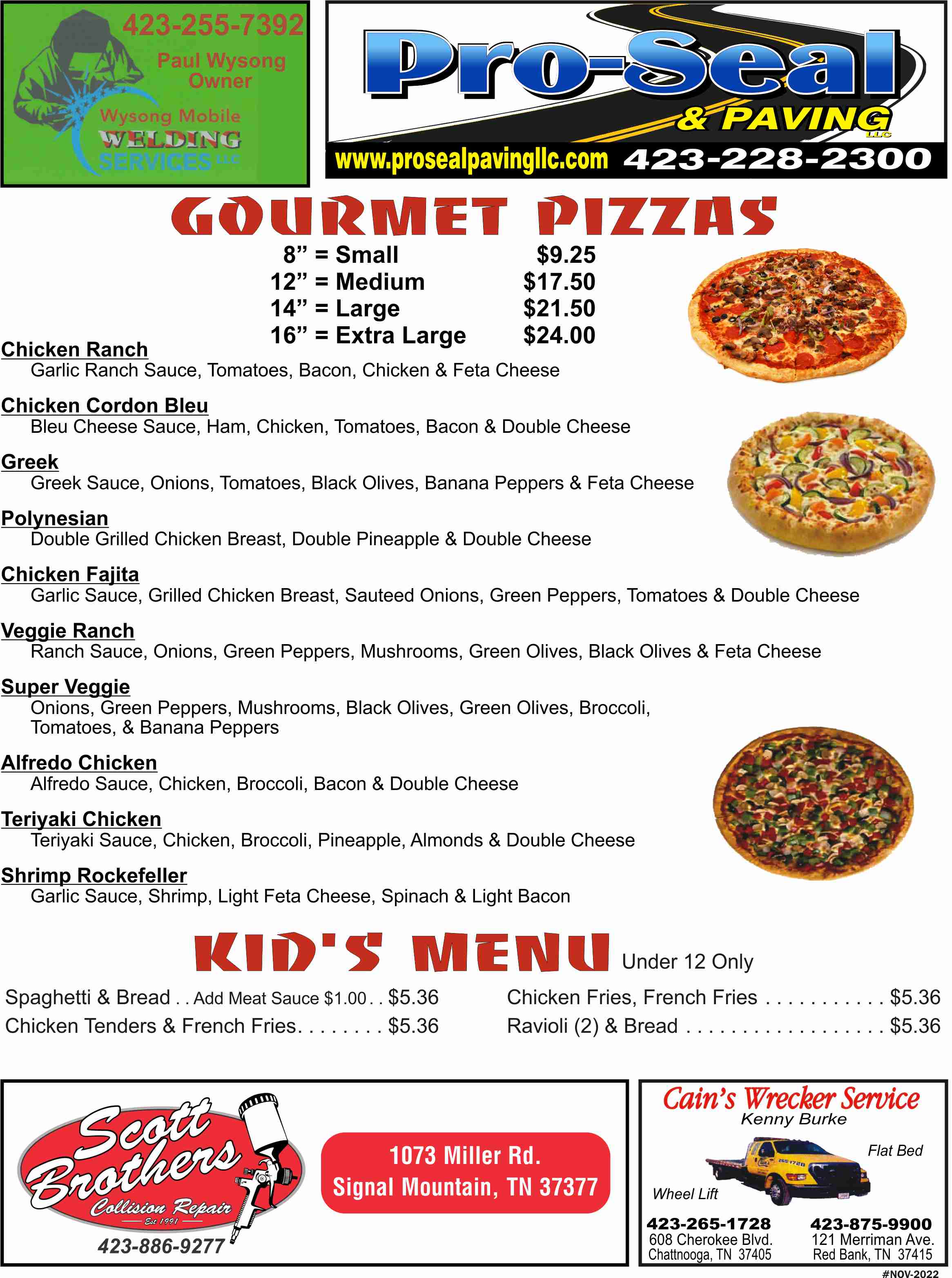 Pizza Place Signal Mountain, TN